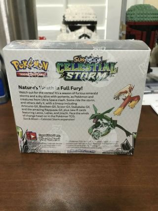 Pokemon Sun And Moon Celestial Storm Booster Box 36 Packs Factory 3