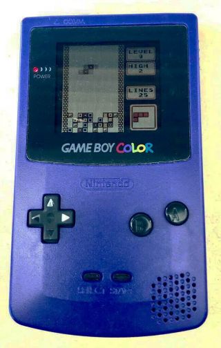 Nintendo Game Boy Color With 4 Games