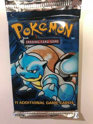 Pokemon Tcg Base Set Booster Card Pack (wotc) Unlimited English 1999
