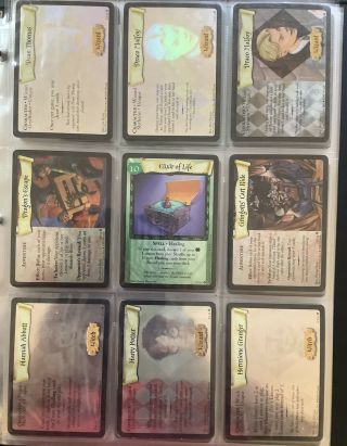 Complete Harry Potter Trading Card Game Base Set 116/116 - Wotc