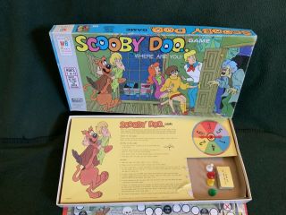 VINTAGE 1973 Milton Bradley Scooby Doo 