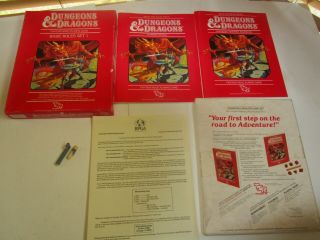 Vintage 1983 Dungeons & Dragons Basic Rules Set 1 1011 First Printing T25