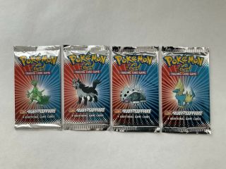 2003 Pokémon Ex Ruby And Sapphire Booster All Artworks Set Factory
