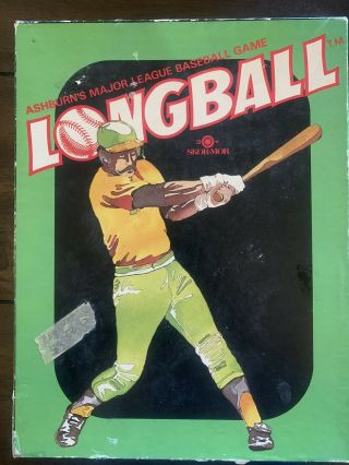 Ashburn’s Longball Baseball Board Game By Skor - Mor 70 