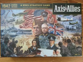 Axis & Allies 1942 2nd Edition Board Game Complete