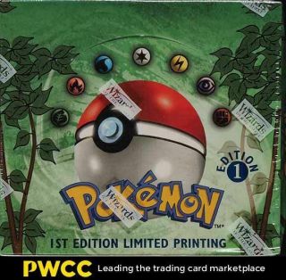 1999 Pokemon Jungle 1st Edition Factory Booster Box
