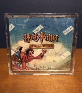 Harry Potter Tcg Quidditch Cup Booster Box Factory 36 Packs Wotc 2001