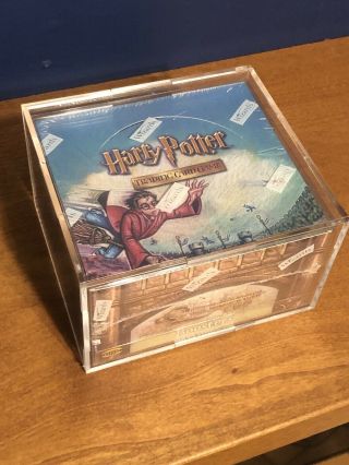 Harry Potter TCG Quidditch Cup Booster Box Factory 36 Packs WOTC 2001 2