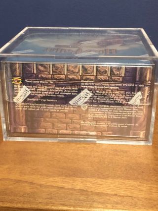 Harry Potter TCG Quidditch Cup Booster Box Factory 36 Packs WOTC 2001 6
