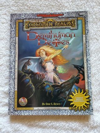 Demihuman Deities Forgotten Realms Advanced Dungeons And Dragons Tsr Ad&d Fr
