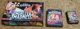 Wizards Of The Coast Dungeons And Dragons Dungeon Mayhem And 2 Expansions