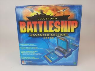 2000 Electronic Battleship Advanced Mission Game 100 Complete -