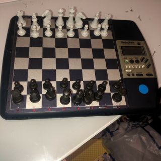 Radioshack Partner 1680x Sensory Electronic Chess Computer Game Lcd