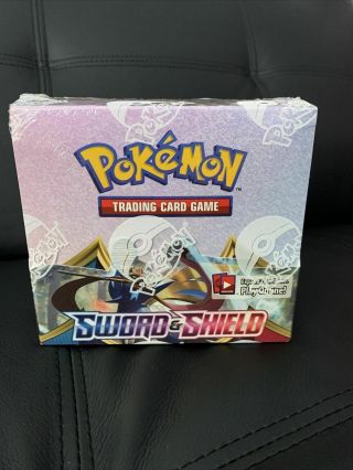 Pokemon Tcg Sword And Shield Base Set Booster Box,  36 Booster Packs
