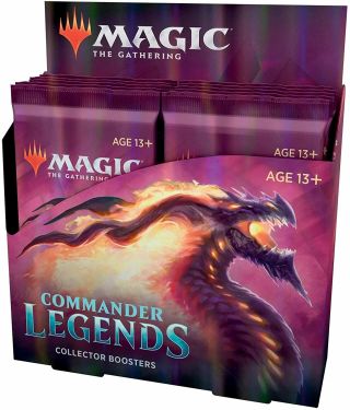 Magic The Gathering: Mtg Commander Legends Collector Booster Box - &