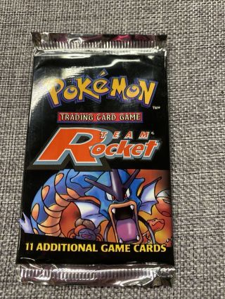 Pokemon Team Rocket Unlimited Booster Pack 2000 Factory Nip (last One)