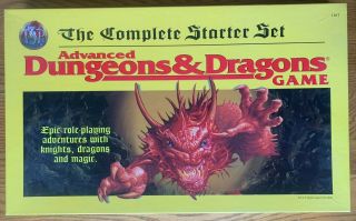 Advanced Dungeons & Dragons: The Complete Starter Set Tsr 1167