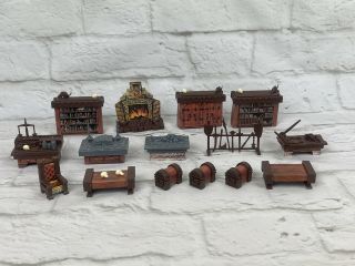 Heroquest 16 Piece Furniture Set Hero Quest Replacement Parts Fireplace Altar