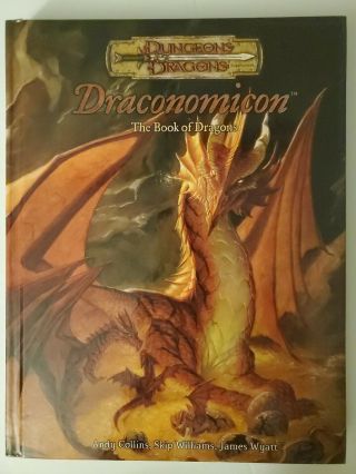 D&d 3e V3.  5 Draconomicon Vg/nm Dungeons And Dragons