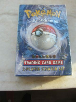 Rare 1999 Pokemon 2 Player Trading Card Game Starter Set Woc06047 Factory
