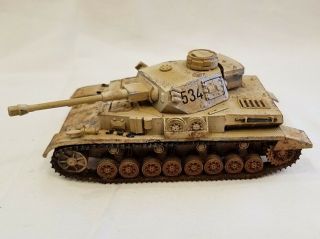 PAINTED WW II 28mm Bolt Action German DAK Afrika Korps Panzer IV 3