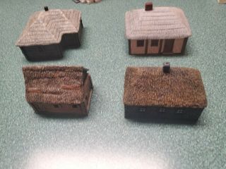 Flames Of War.  Battlefield In A Box.  Vb Rural Farm Buildings (4)
