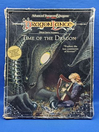 Ad&d Time Of The Dragon Box Set - Dragonlance