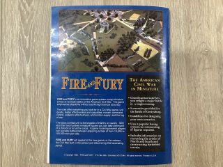 Fire And Fury: The American Civil War In Miniature Core Rule Book 2