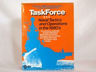 Spi Task Force Simulation Game Naval Tactics & Op 