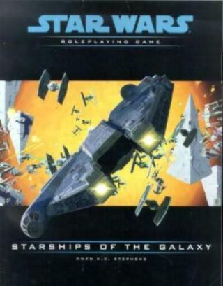 Wotc Star Wars D20 Starships Of The Galaxy (1st Ed) Vg