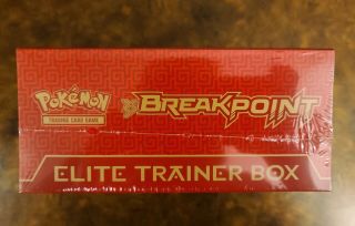 Pokemon XY BREAKPOINT Elite Trainer Box 3