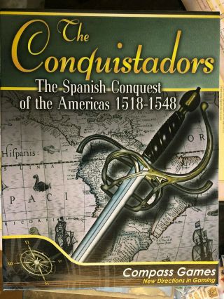 The Conquistadors: The Spanish Conquest Of The Americas 1518 - 1548 - Compass Games