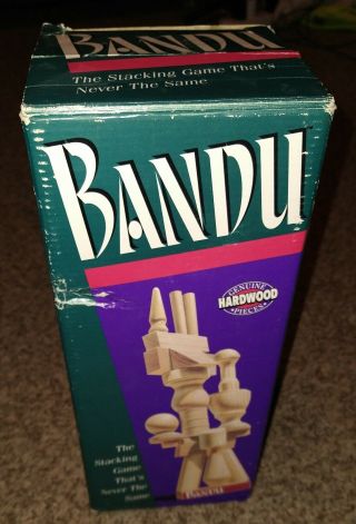 Bandu Board Game From Milton Bradley - - 100 Complete