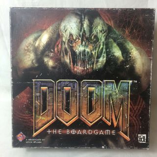 Doom The Board Game By Fantasy Flight 1st Edition Oop 100 Complete Kevin Wilson