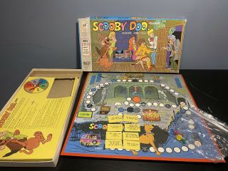 Vintage 1973 Milton Bradley Scooby Doo Board Game 100 Complete 4318