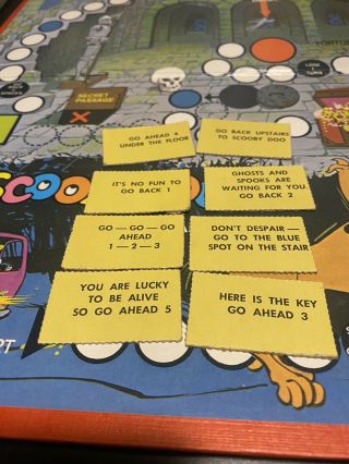 Vintage 1973 Milton Bradley SCOOBY DOO Board Game 100 Complete 4318 3