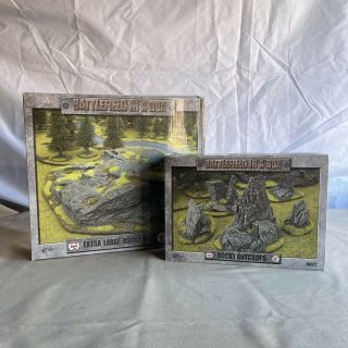 Battlefield In A Box - Extra Large Rocky Hill & Rocky Outcrops