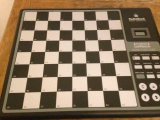 Radio Shack Copmanion Chess Computer 60 - 2216 64 Play Levals Complete 3