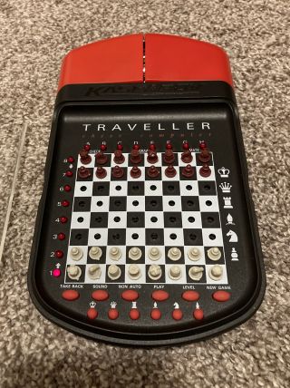 Kasparov Travel Companion Electronic Chess Computer Model 117 Traveller