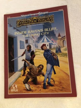 Lc2 Inside Ravens Bluff The Living City Exc Module Tsr Dungeons Dragons 9282