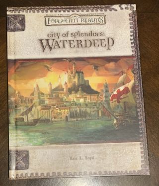 Dungeons & Dragons: City Of Splendors: Waterdeep Hc D20 3.  5 Forgotten Realms