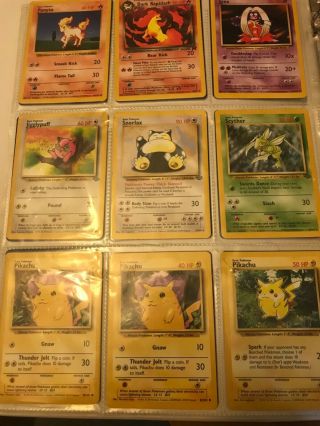 Old Binder Full Of Rare Pokemon Cards over 1000,  cards 1997 - 2010 6