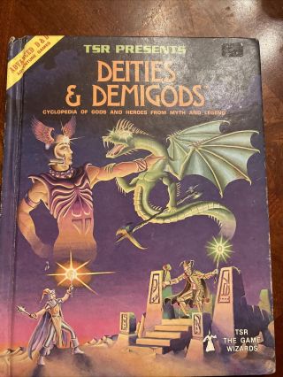 Tsr Presents Deities & Demigods Advanced D&d
