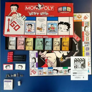 The Betty Boop Monopoly Game Usaopoly Collector 