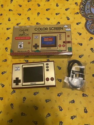 Mario Bros Game & Watch Nintendo 35th Anniversary Game And Watch