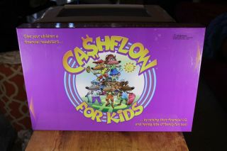 Rich Dad Cashflow For Kids Board Game Raise Your Kids Financial Iq Complete 2014