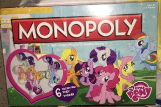 My Little Pony Monopoly Board Game 100 Complete 2013