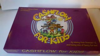 Rich Dad Cashflow For Kids Board Game - Raise Your Kids Financial Iq Complete
