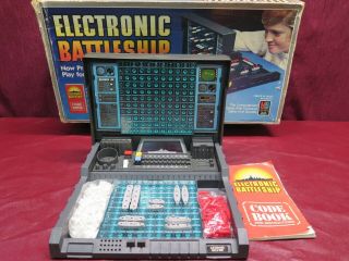 Vintage 1982 Milton Bradley Electronic Battleship Game 100 Complete Code Book