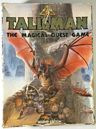 Talisman The Magical Quest Game Second Edition 1985 & Dungeon Expansion Set 1987